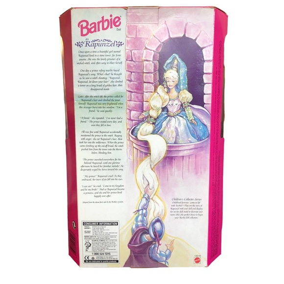 Vintage Rapunzel Barbie Doll 1994 New - Picture 8 of 11